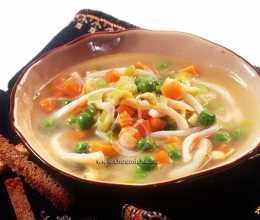 Soupe aux calamars